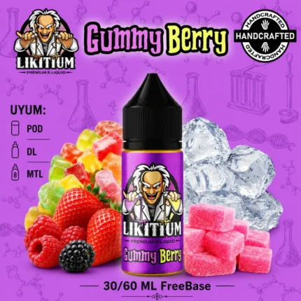 Gummy berry premium likit 30/60 ml