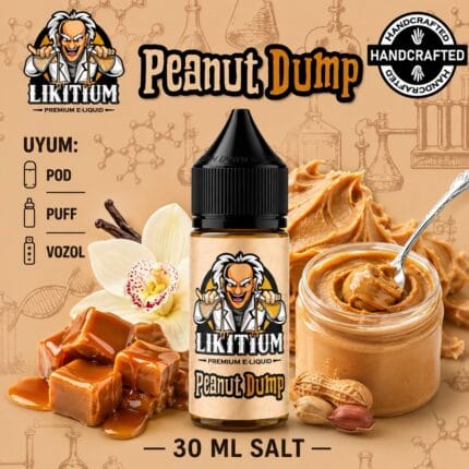 Peanut dump premium salt likit 30 ml
