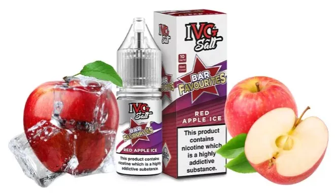 Img_9583 Ivg red apple ice 10ml | 35mg salt likit - görsel 1