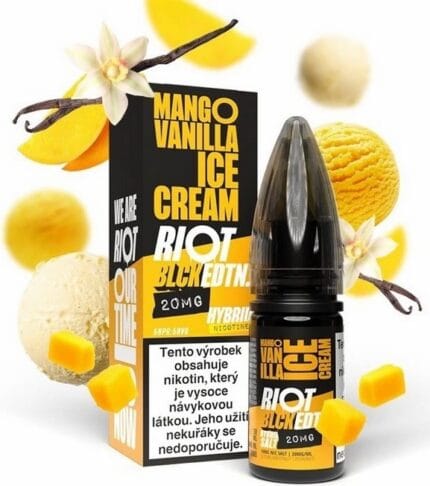 Riot Bar Mango Vanilla Ice Cream 10ML Salt Likit