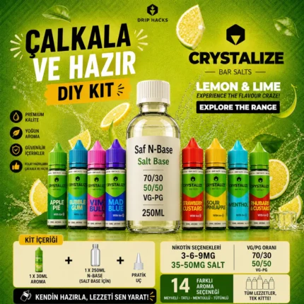 Crystalize DIY Nbase Kit - Premium Aroma Kiti